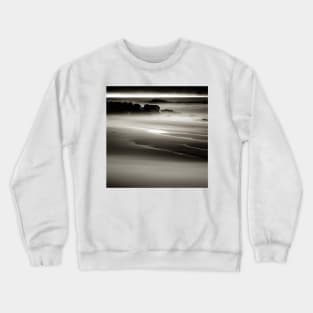 Victorian Coastal landscape Misty Morning Beach Photo Crewneck Sweatshirt